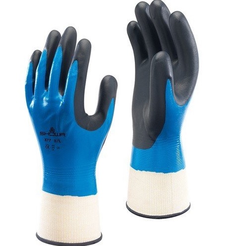 Showa 377 Nitril Foam Grip Tam Kaplı İş Eldiveni