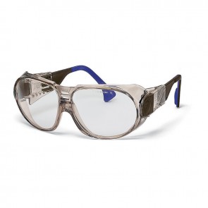 Uvex Futura 9180-125 Şeffaf Lens Gözlük UV 2-1,2 Optidur 4C Plus Lensleri Değişebilir